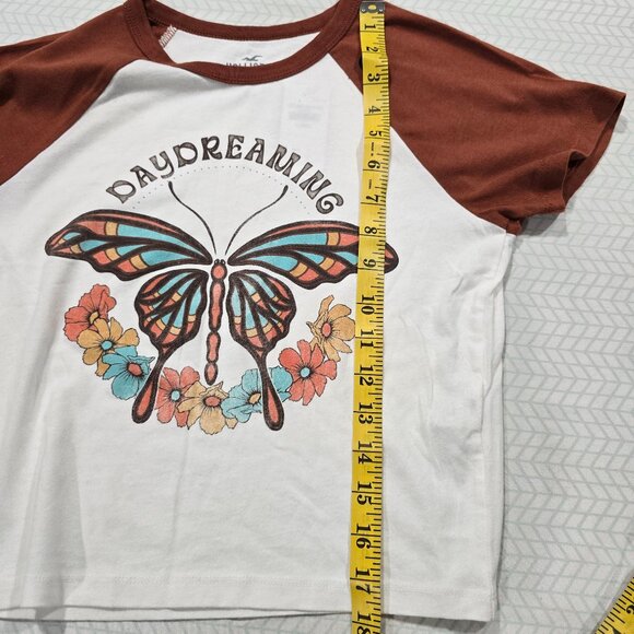 NWT Hollister Kids Butterfly T-Shirt Size XS - Picture 7 of 8